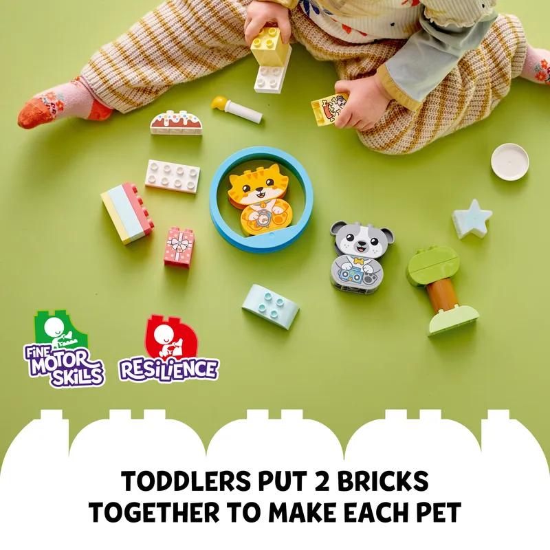 LEGO 10977 DUPLO My First Puppy & Kitten With Sounds