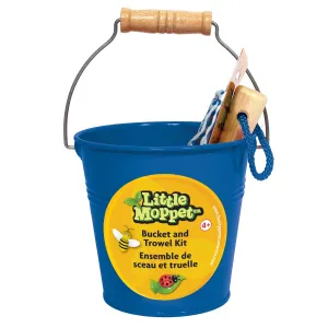 Little Moppet Bucket And Trowel Kit Blue