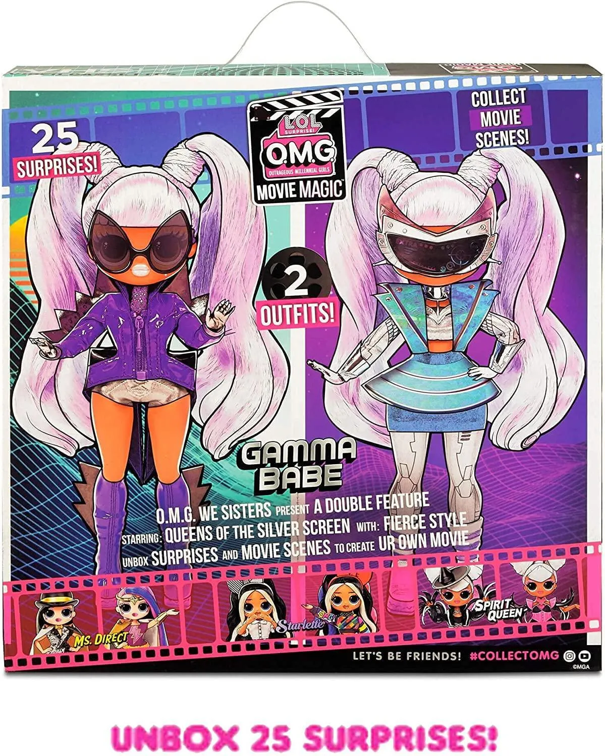 L.O.L. Surprise! LOL Surprise OMG Movie Magic Gamma Babe