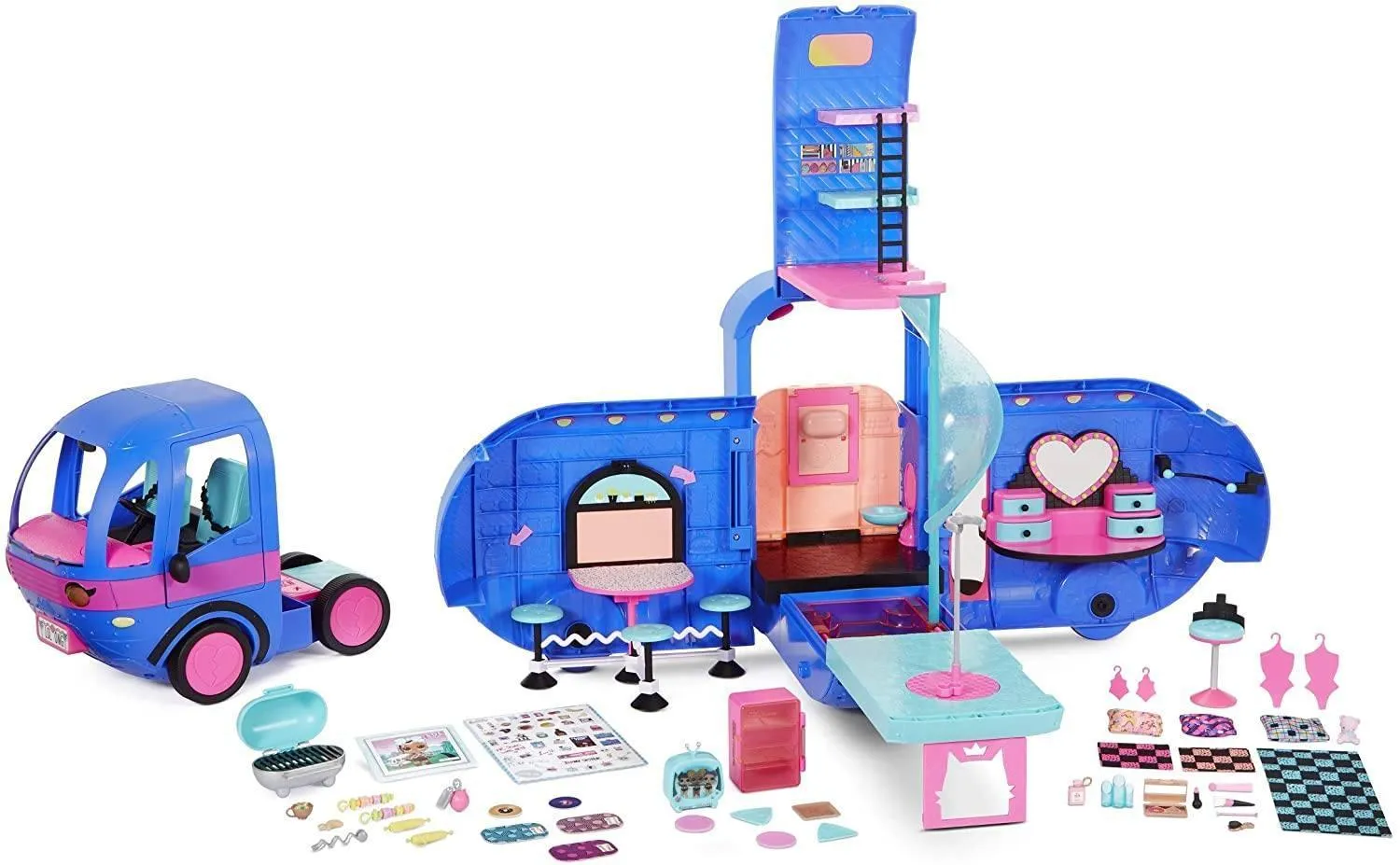 L.O.L. Surprise! OMG 4-in-1 Glamper Fashion Camper - With 55  Surprises