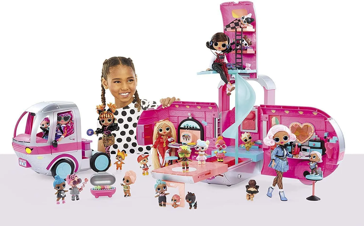 LOL Surprise! OMG Glamper Fashion Camper with 50  Surprises