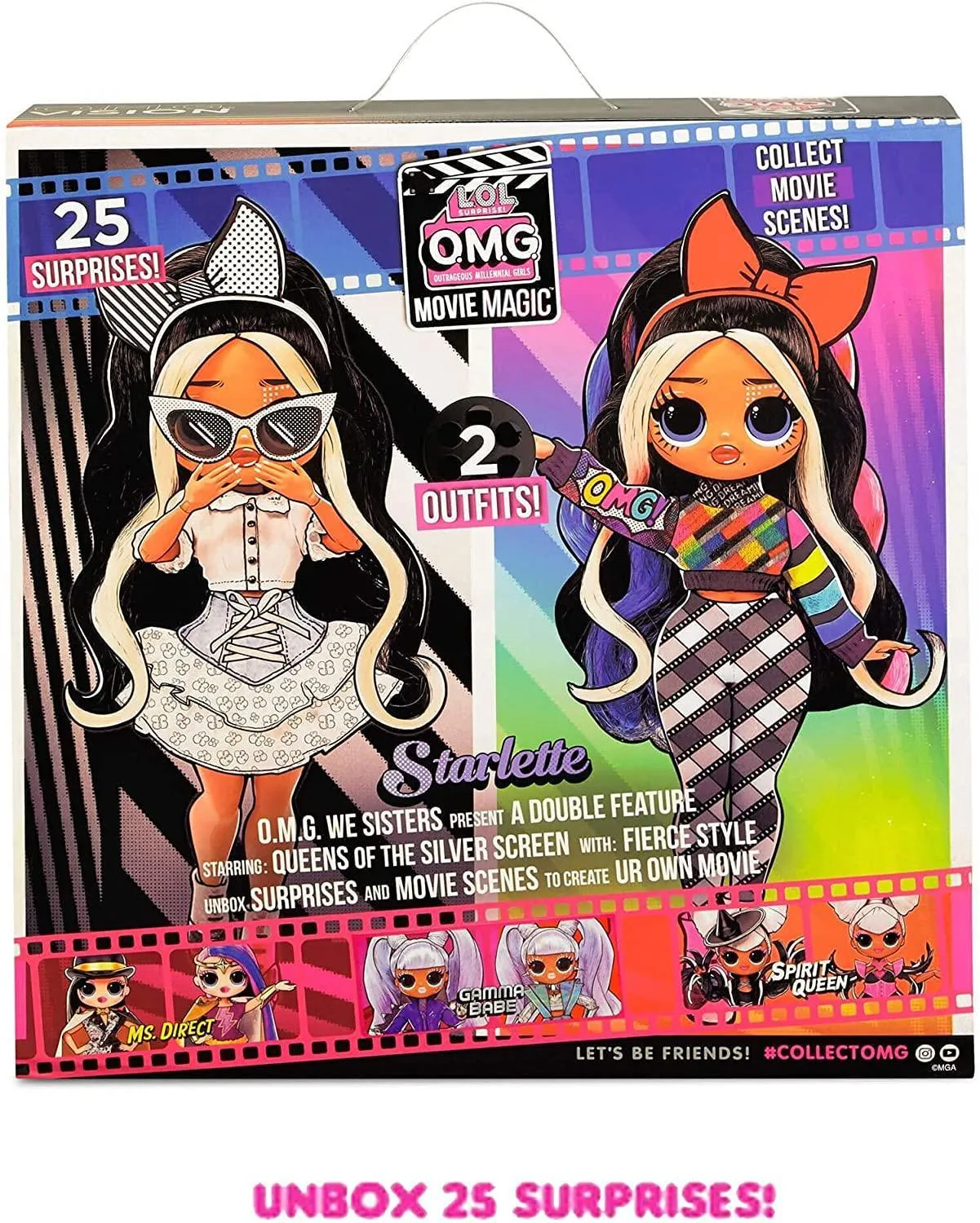 L.O.L. Surprise! OMG Movie Doll Starlette Fashion Doll