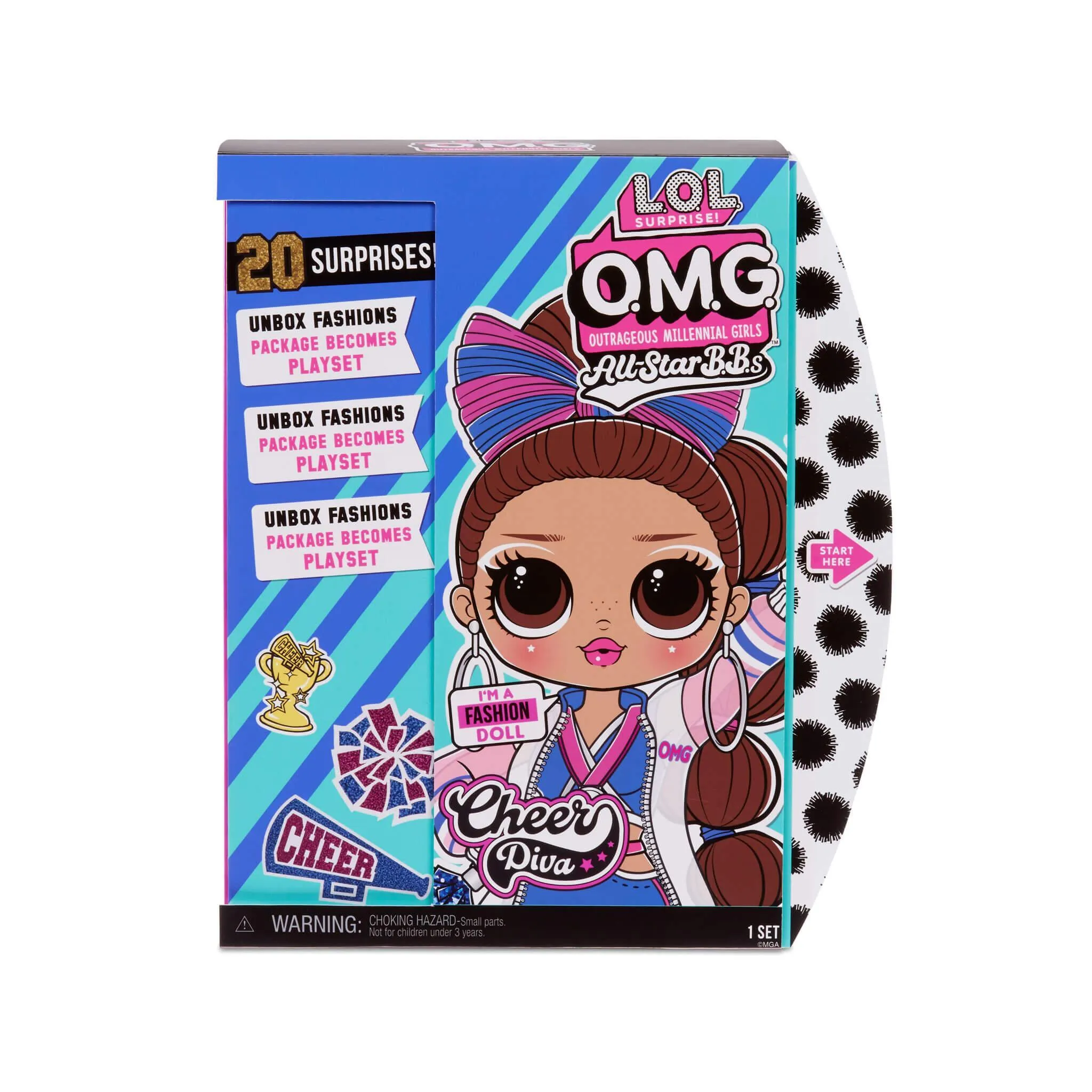 L.O.L Surprise! OMG Sports Cheer Diva Fashion Doll