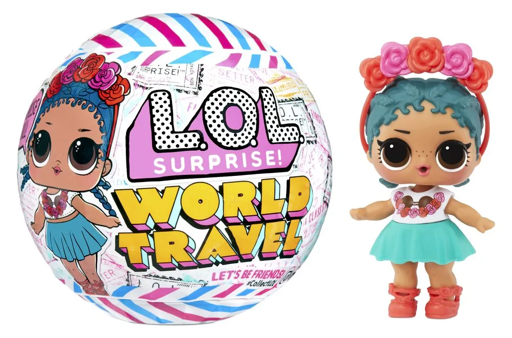 L.O.L Surprise O.M.G. World Travel Doll Tots Doll
