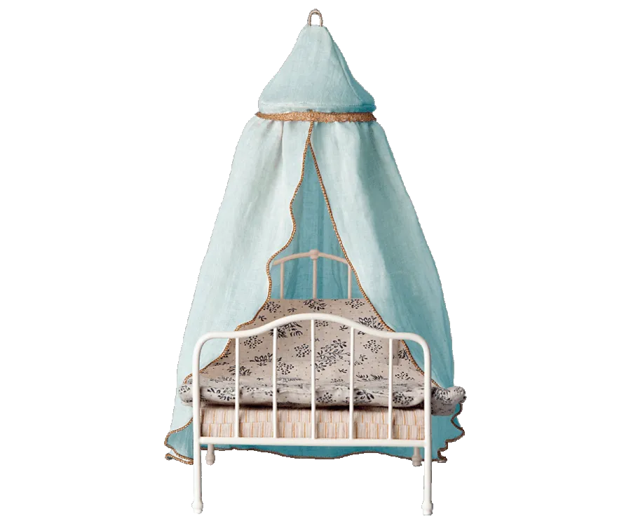 Maileg Bed Canopy- Mint: SOLD OUT