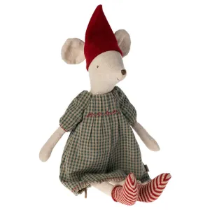 Maileg | Christmas Mouse Medium Girl 37cm