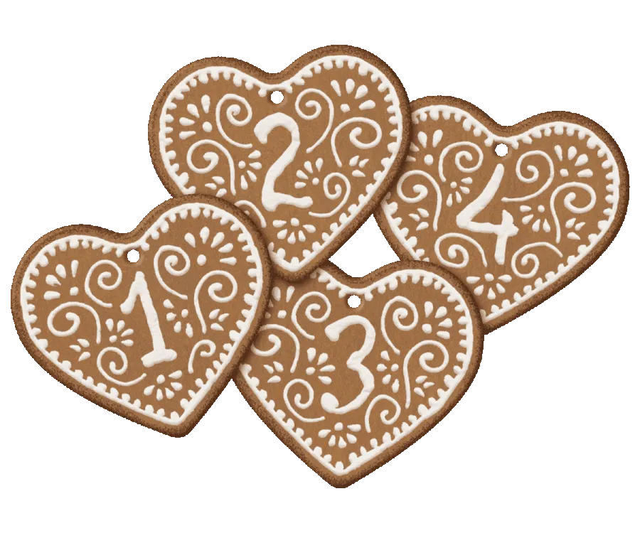 Maileg Gingerbread 1-4 Gift Tag