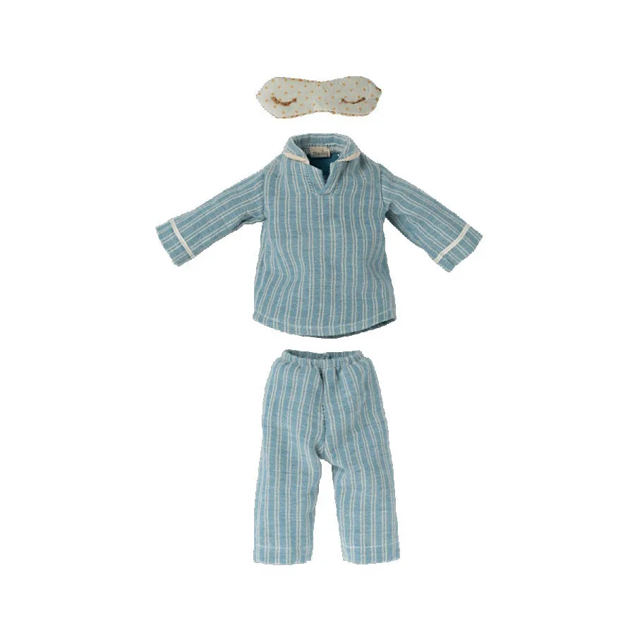 Maileg Medium Mouse, Pyjamas