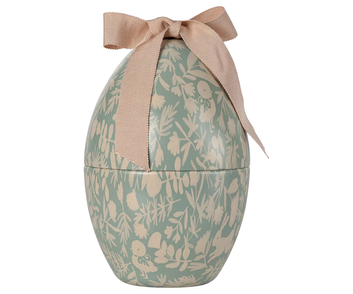 Maileg Metal Easter Egg with Ribbon