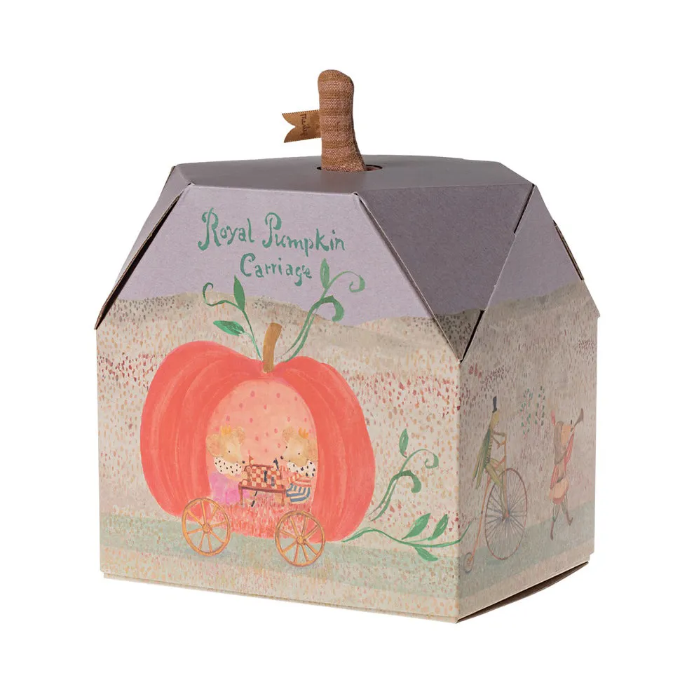 Maileg Pumpkin Carriage, Mouse