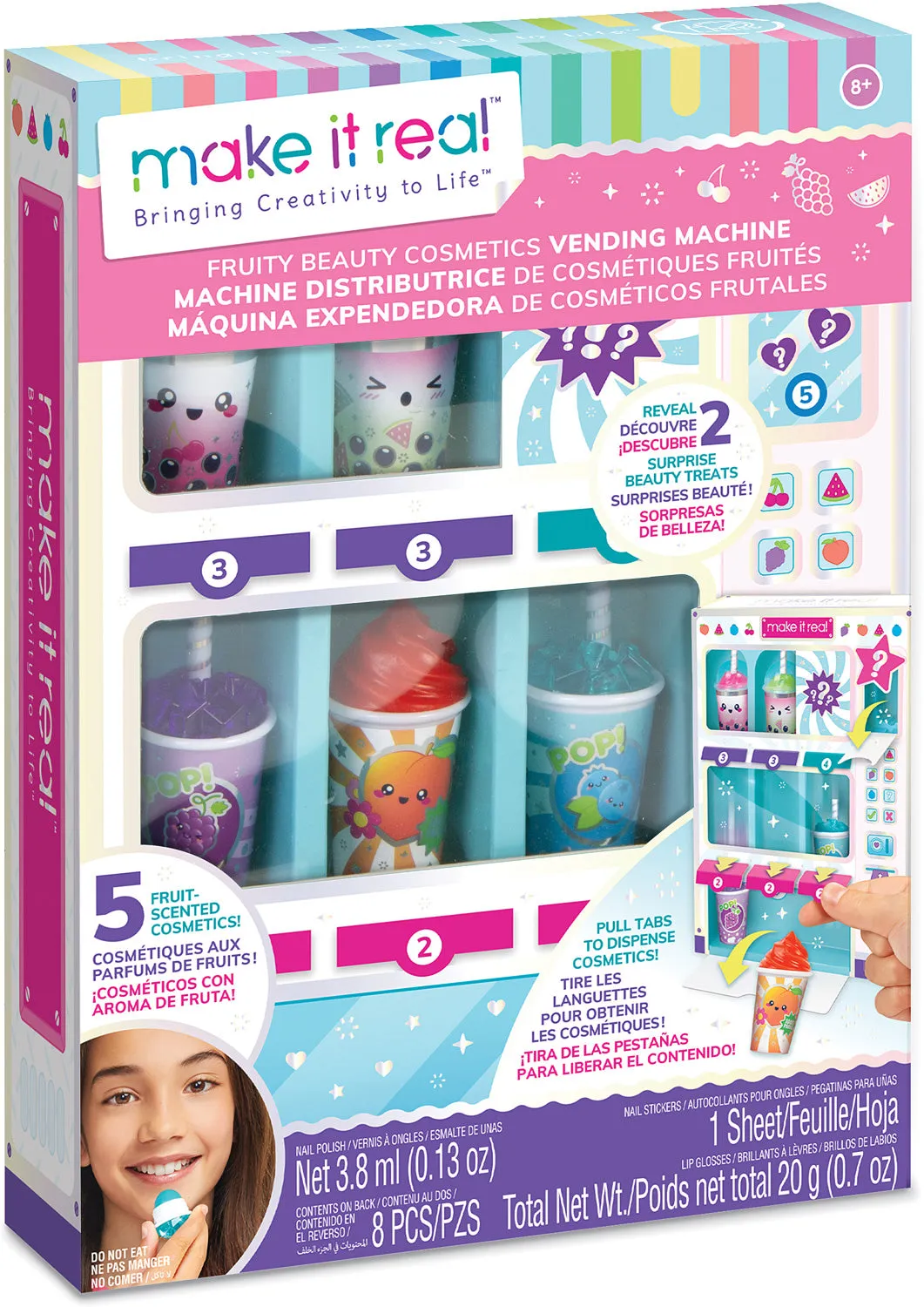 Make It Real Fruity Beauty Vending Machine