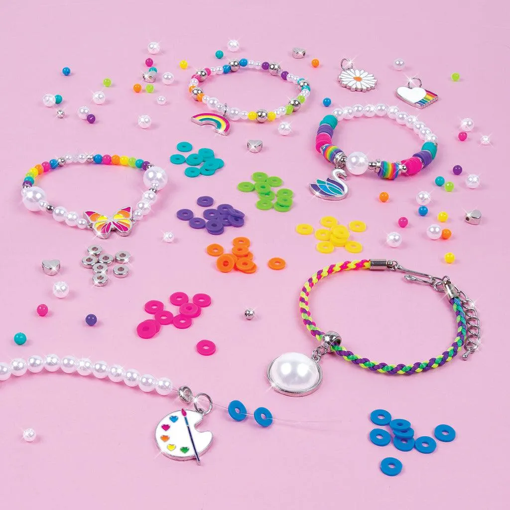 Make it Real Rainbows and Pearls DIY Jewellery Kit