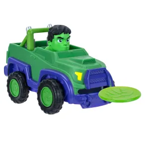 Marvel Spidey & His Amazing Friends Disc Dashers Vehicle Hulk