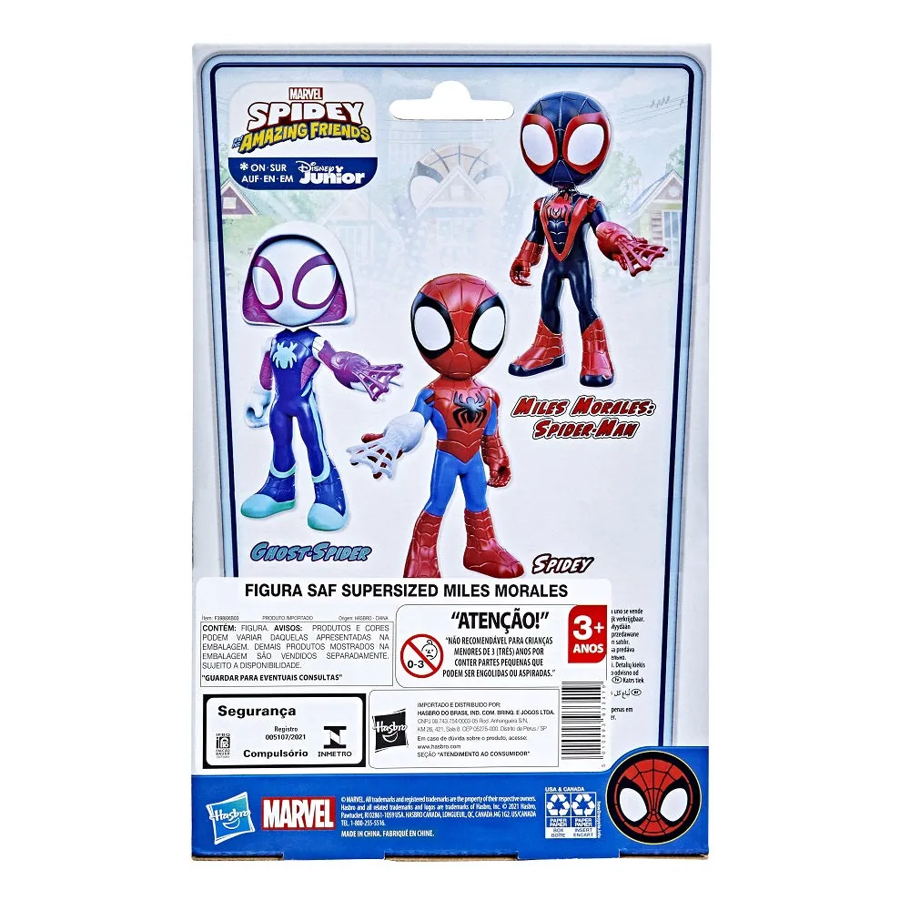 Marvel Spidey & His Amazing Friends Supersized Figure Miles Morales Spider-Man
