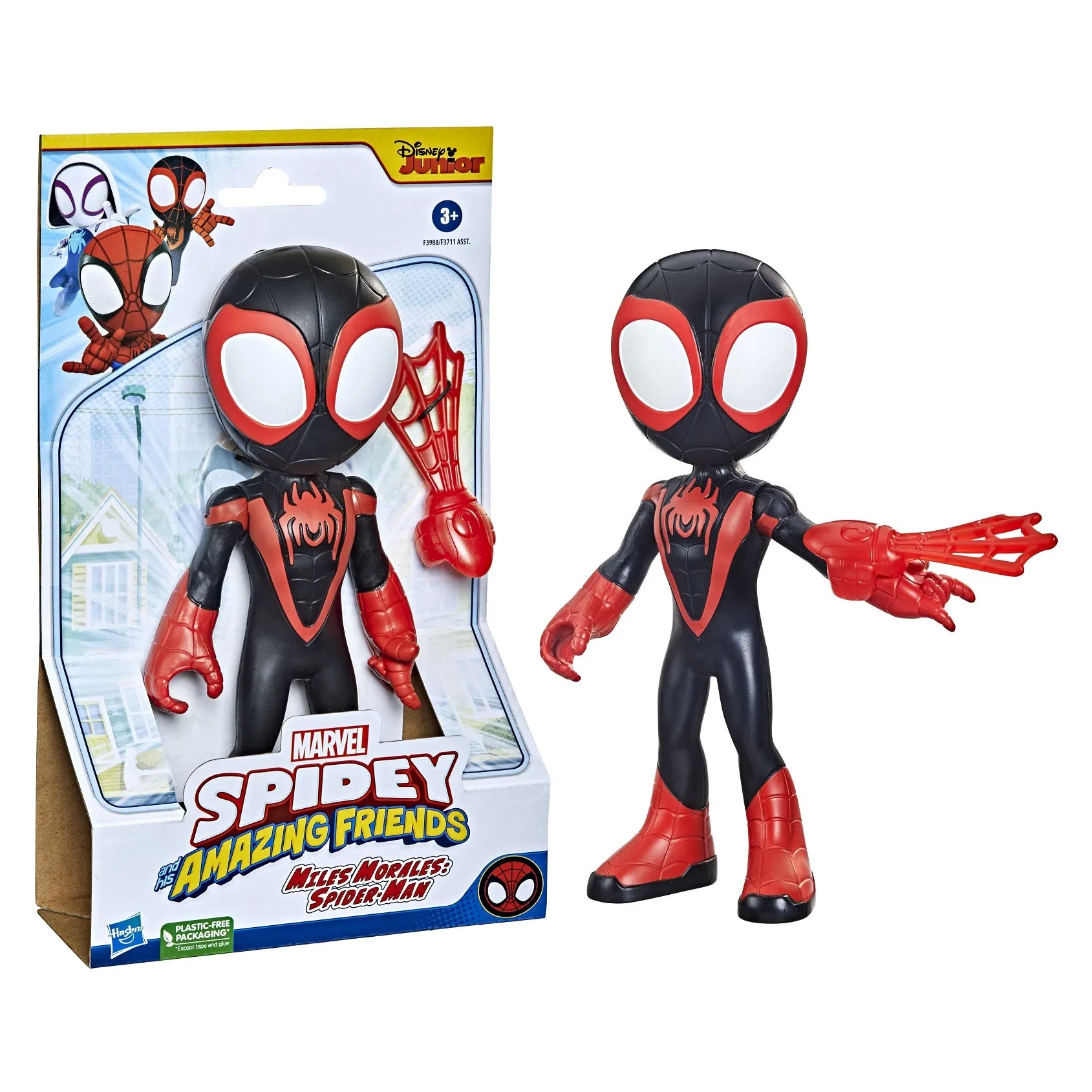 Marvel Spidey & His Amazing Friends Supersized Figure Miles Morales Spider-Man