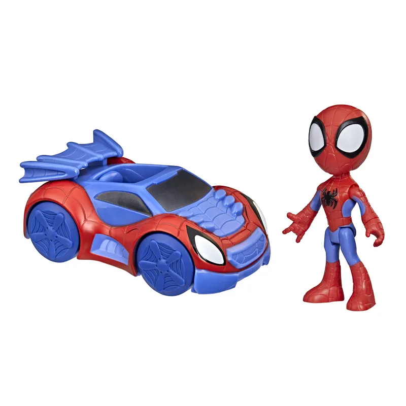 Marvel Spidey & His Amazing Friends Vehicle And Figure Spidey Web-Crawler