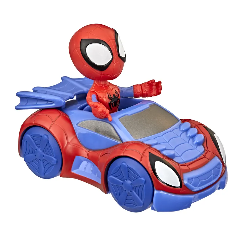 Marvel Spidey & His Amazing Friends Vehicle And Figure Spidey Web-Crawler