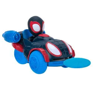 Marvel Spidey And His Amazing Friends Disc Dashers Vehicle Miles Morales Spider-Man