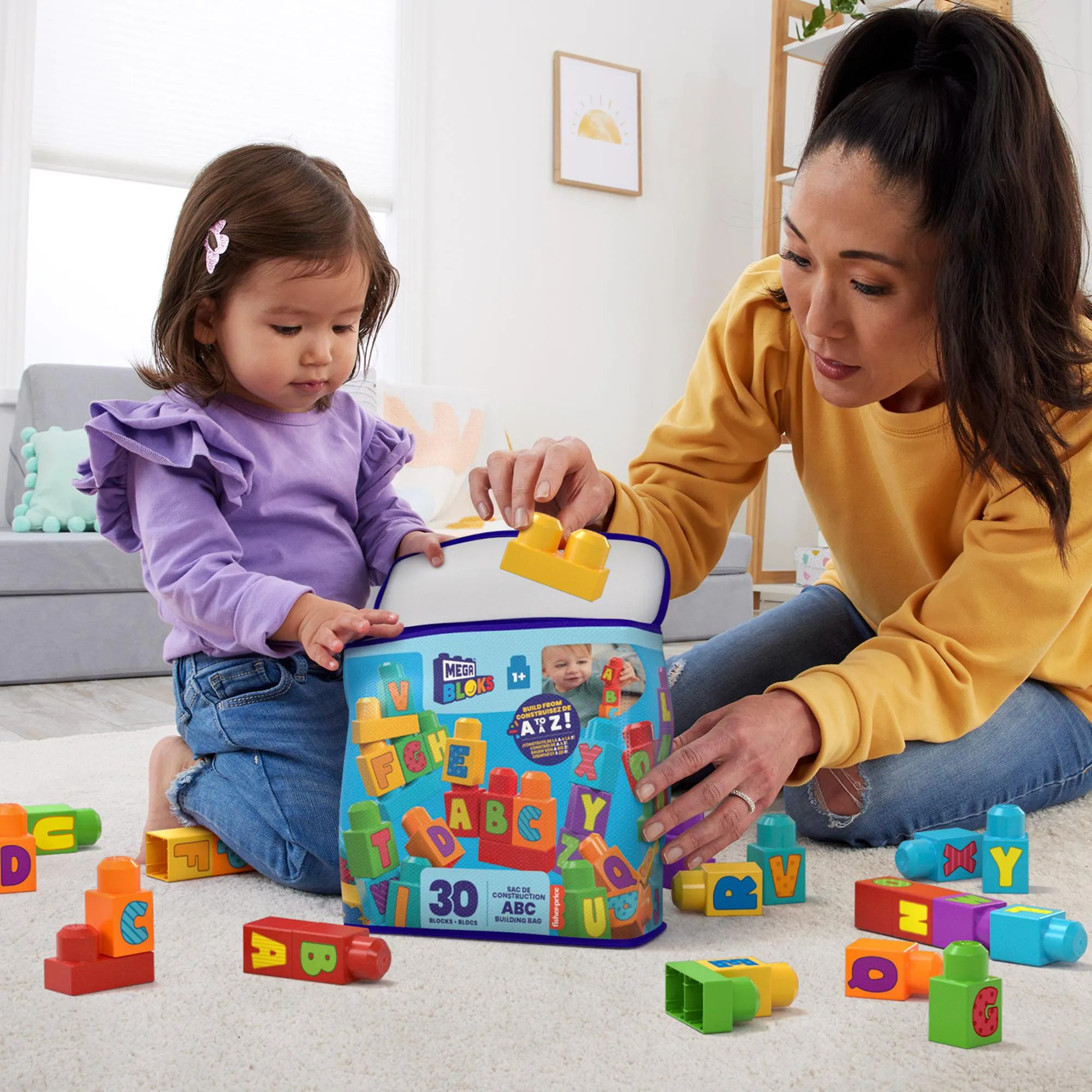 MEGA Bloks ABC Building Bag