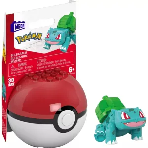 MEGA Construx Pokemon Evergreen Poke Ball - Bulbasaur
