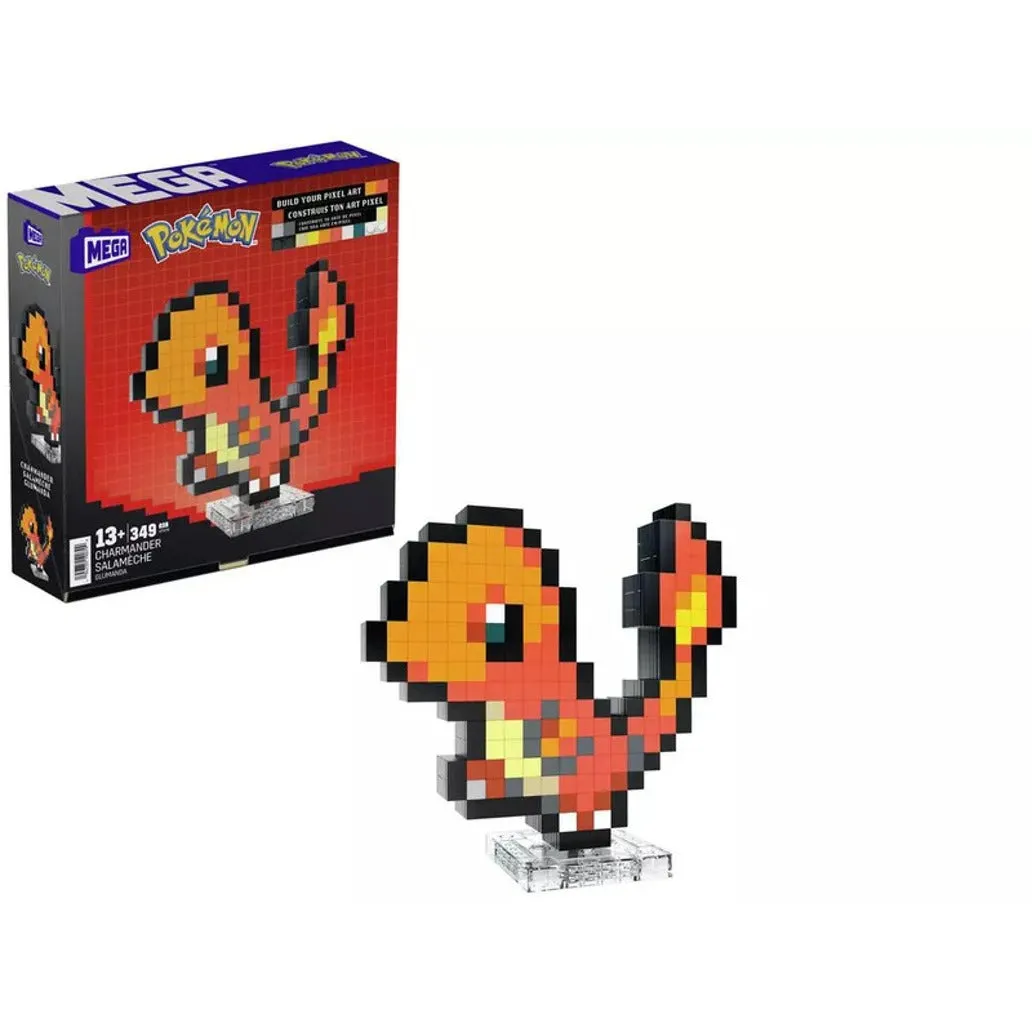 MEGA Pokmon - Charmander Pixel Art