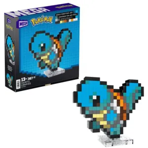 MEGA Pokmon - Squirtle Pixel Art