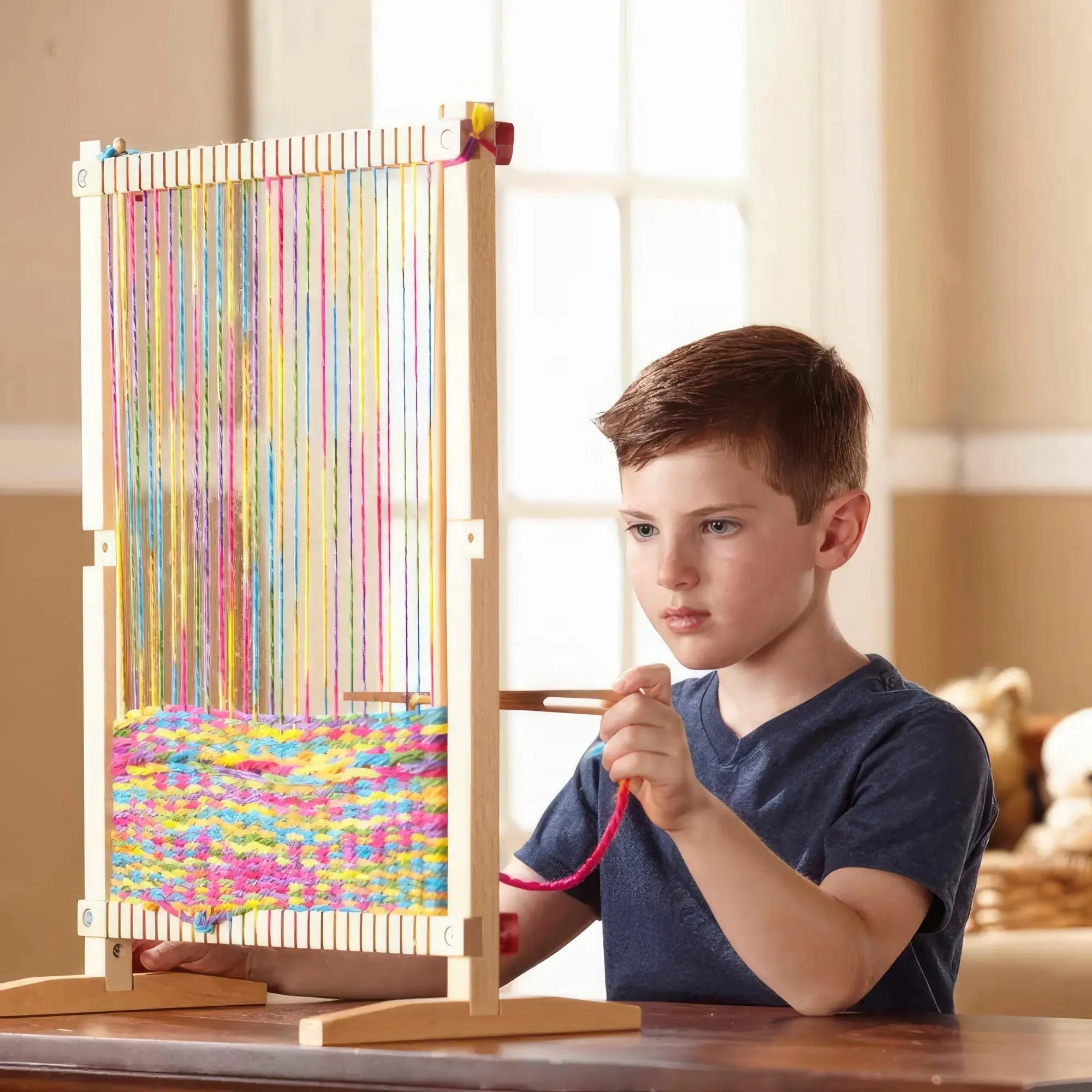Melissa & Doug 19381 Multi-Craft Weaving Loom