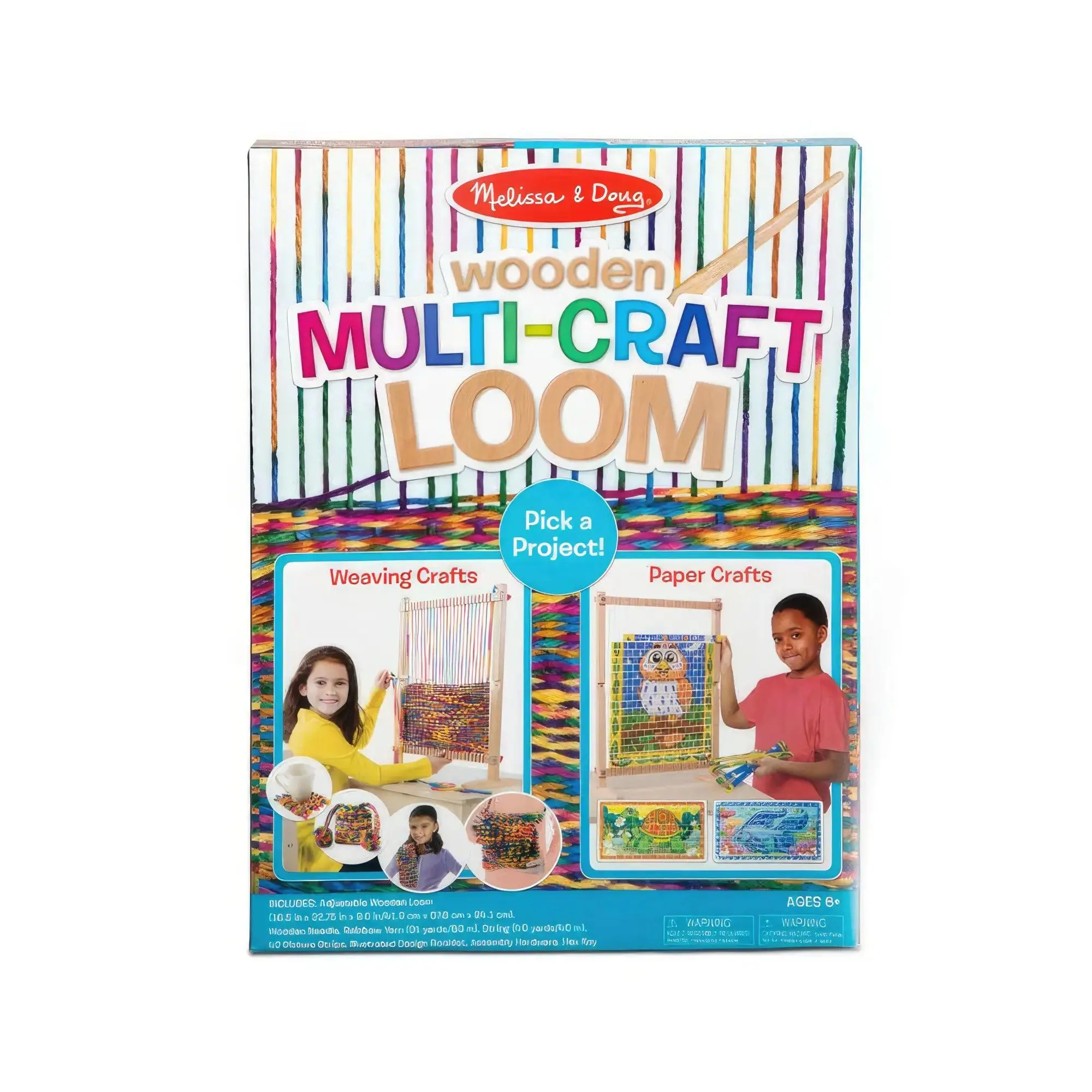Melissa & Doug 19381 Multi-Craft Weaving Loom