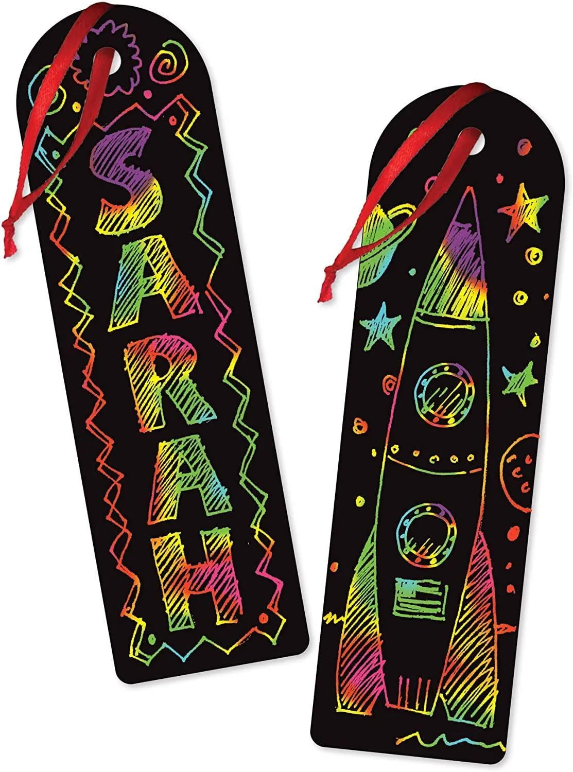 Melissa & Doug Bookmark Scratch Art Party Pack
