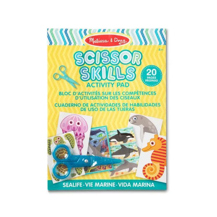 Melissa & Doug Sea Life Scissor Skills Activity Pad