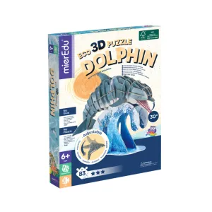 MierEdu Eco 3D Puzzle - Bottlenose Dolphin
