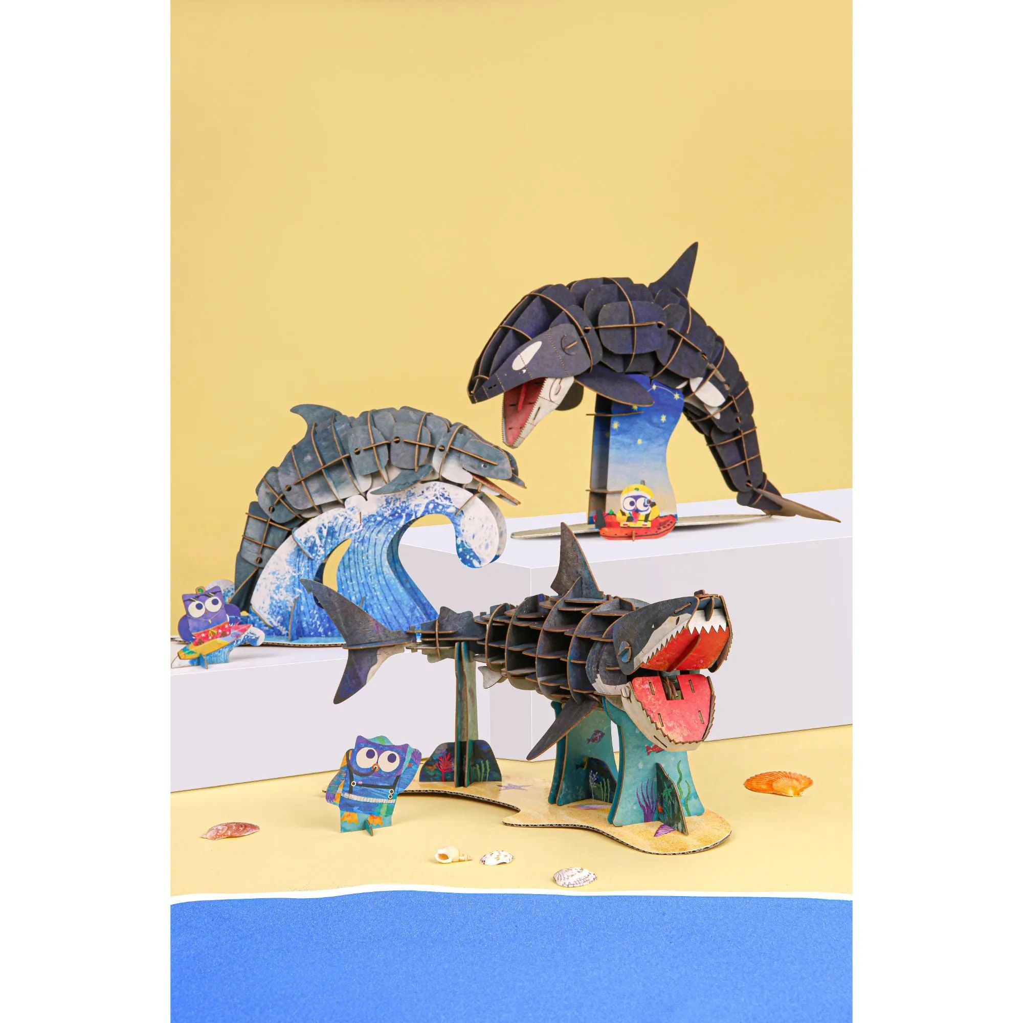 MierEdu Eco 3D Puzzle - Great White Shark