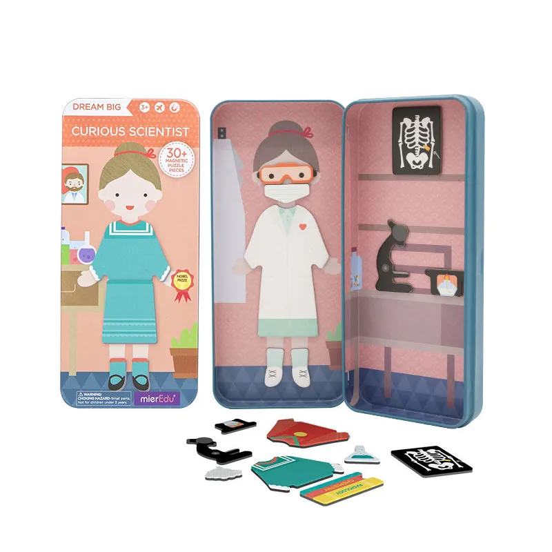 MierEdu Magnetic Puzzle Box Curious Scientist