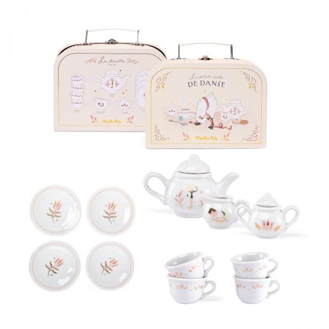 Moulin Roty: Ceramic Tea Set - La Petite Ecole De Danse