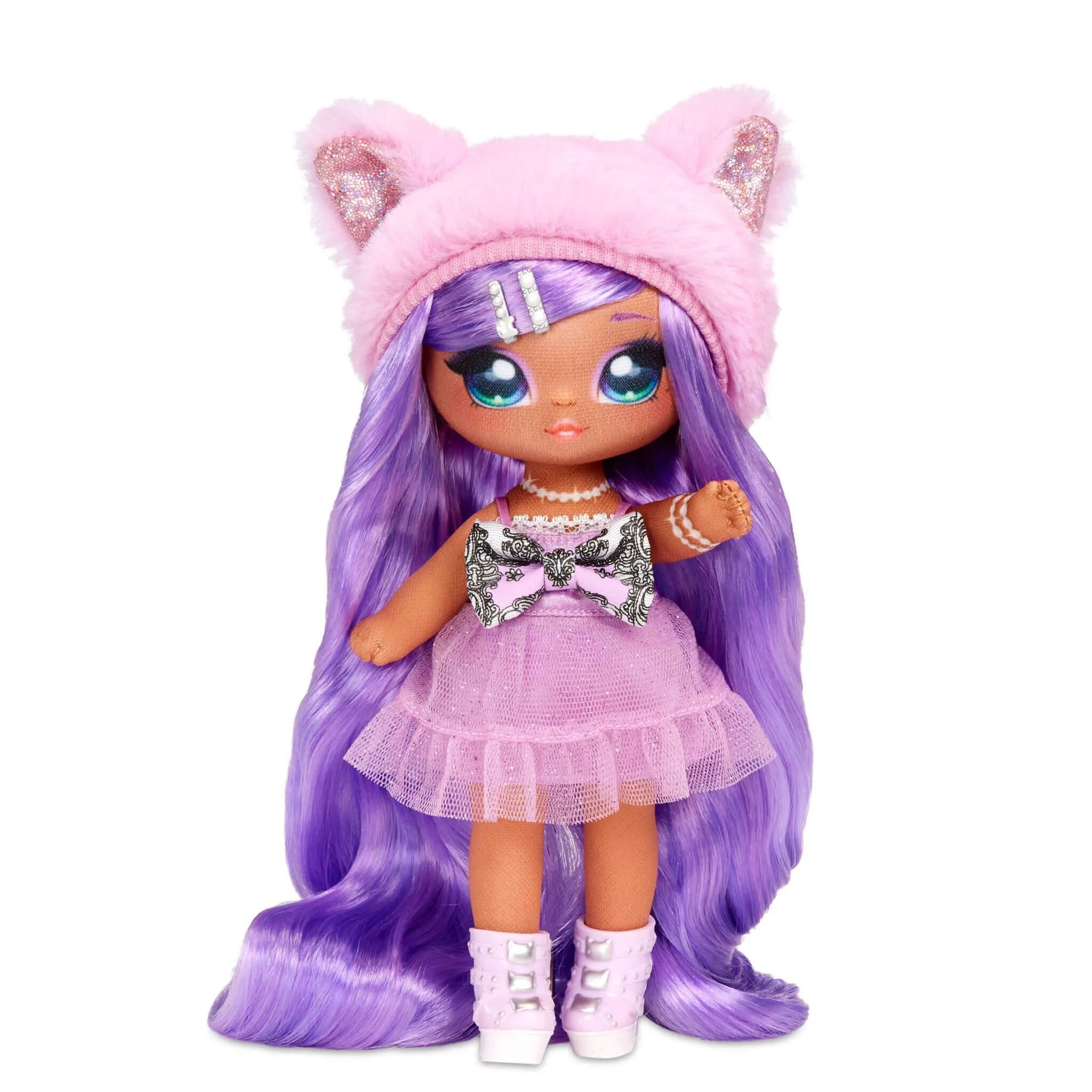 Na! Na! Na! Surprise Family Soft Lavender Kitty Family Doll Set