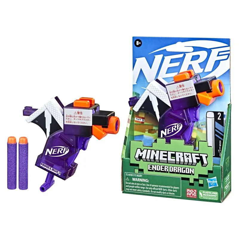 NERF Microshots Minecraft Ender Dragon
