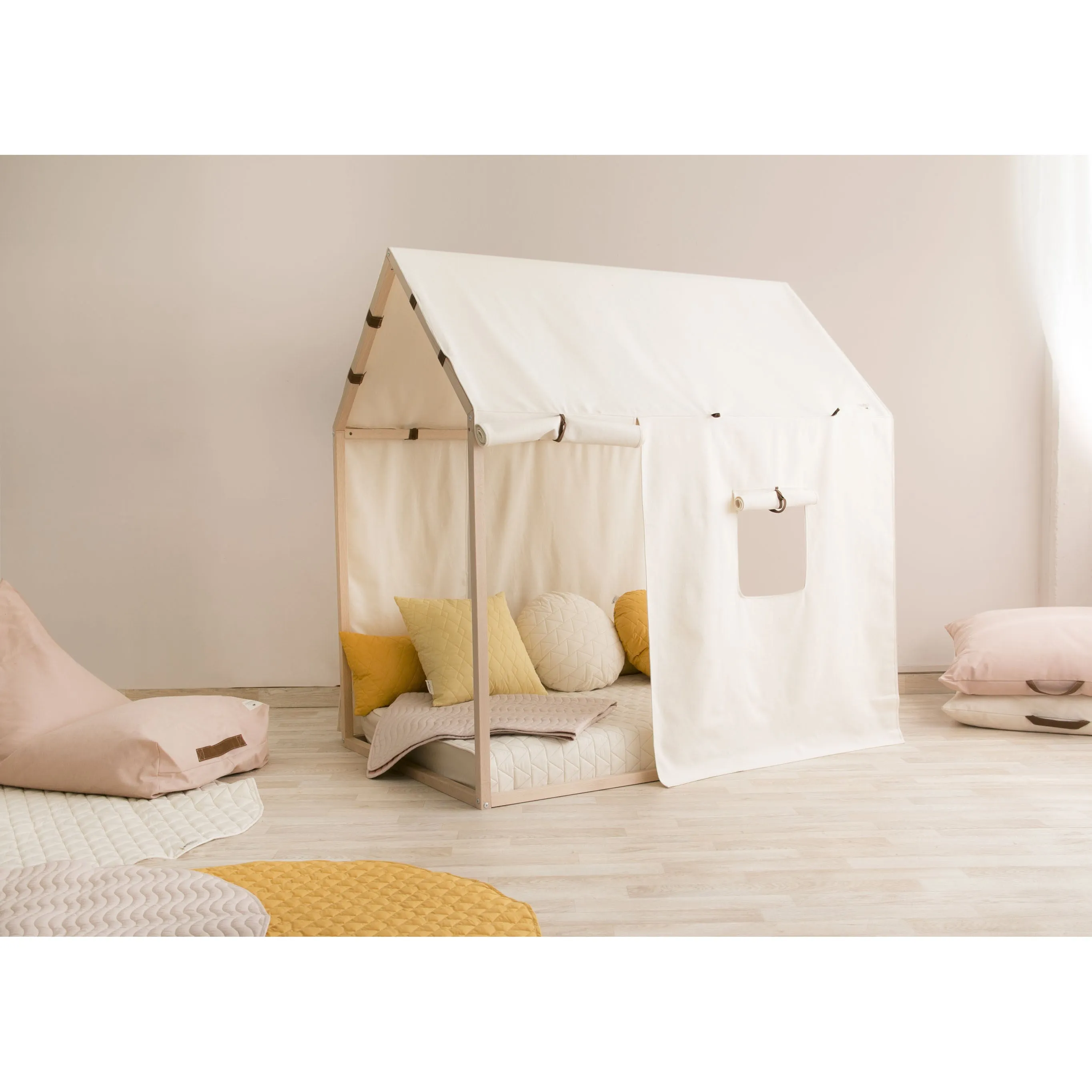 nobodinoz Balear Home Roof & Structure Box Natural