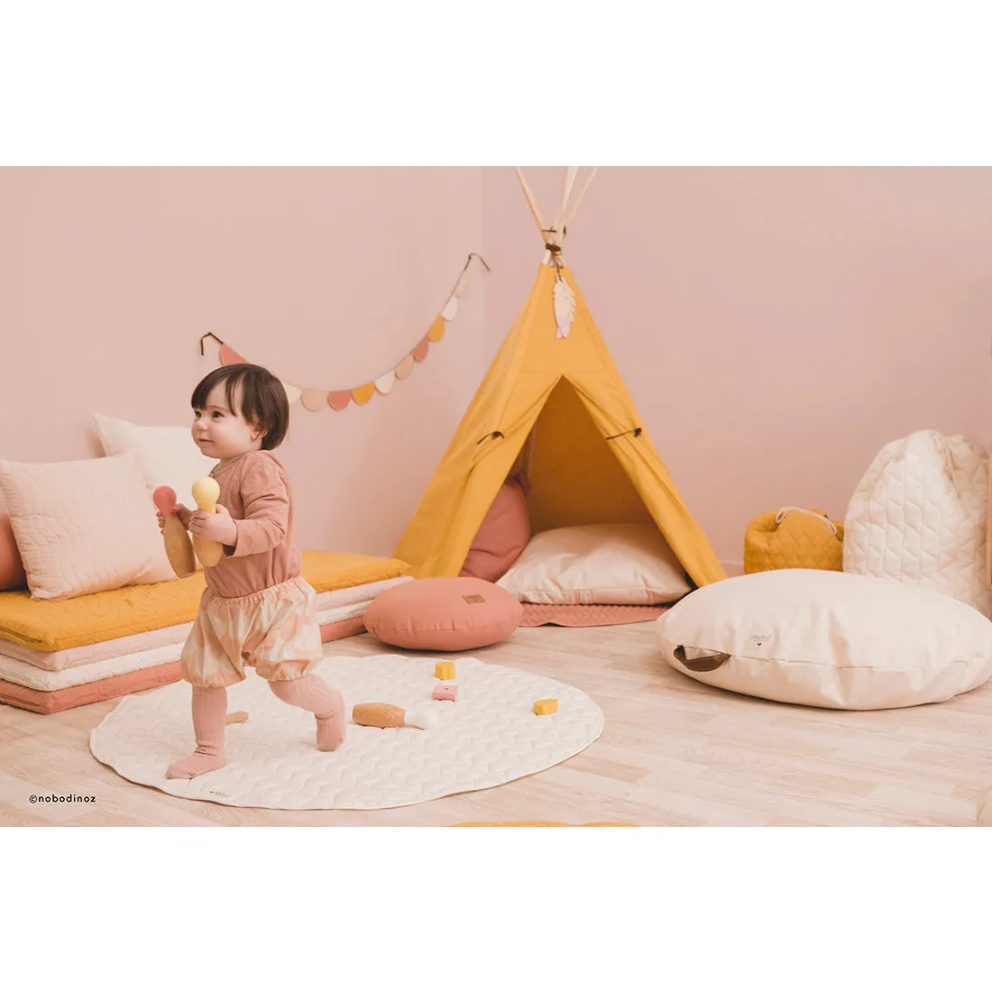nobodinoz Nevada Teepee Farniente Yellow