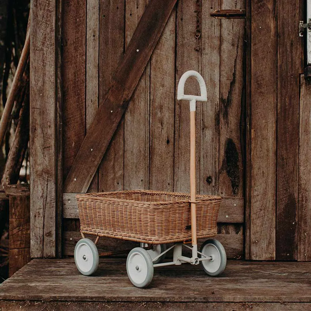 Olli Ella Rattan Wonder Wagon - Natural