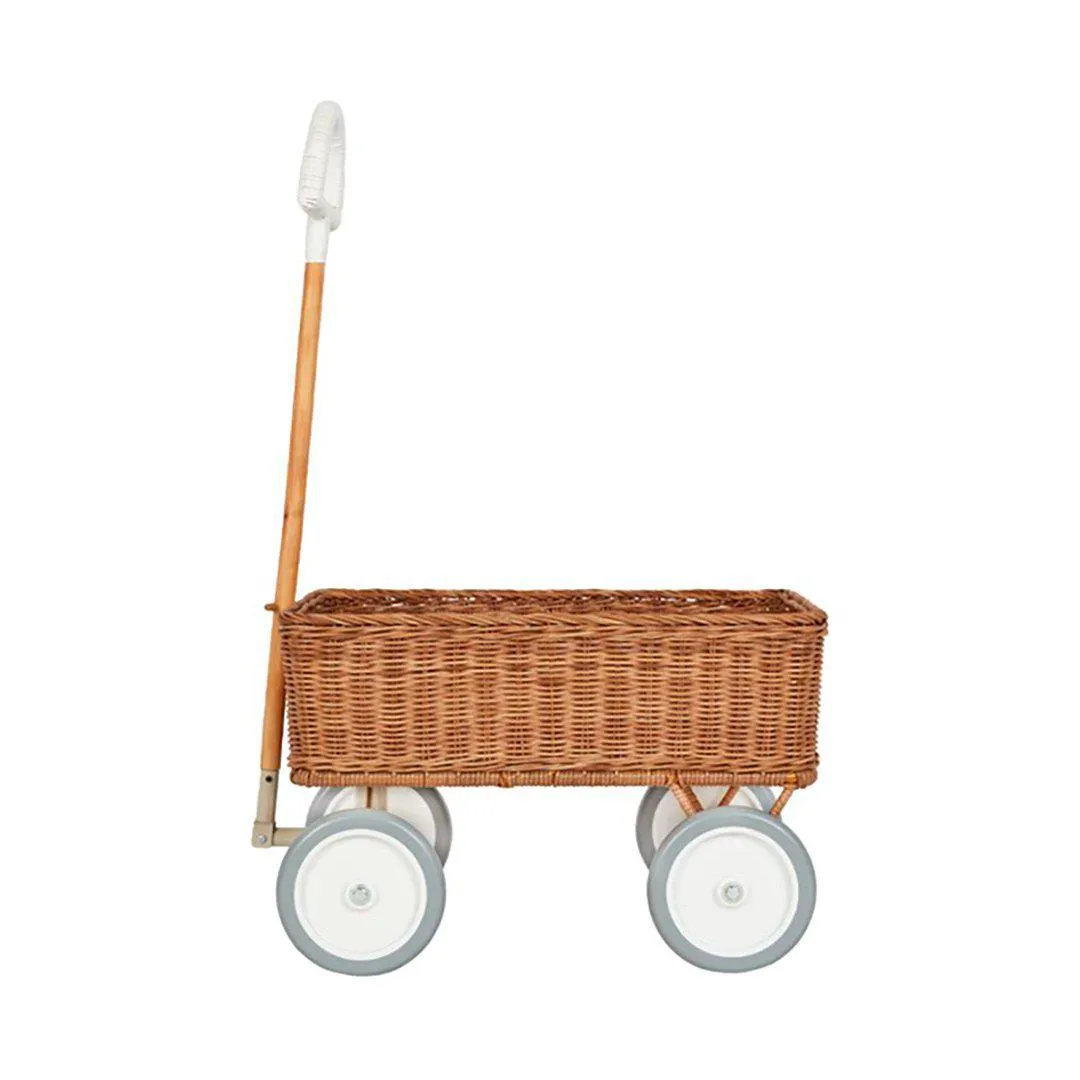 Olli Ella Rattan Wonder Wagon - Natural