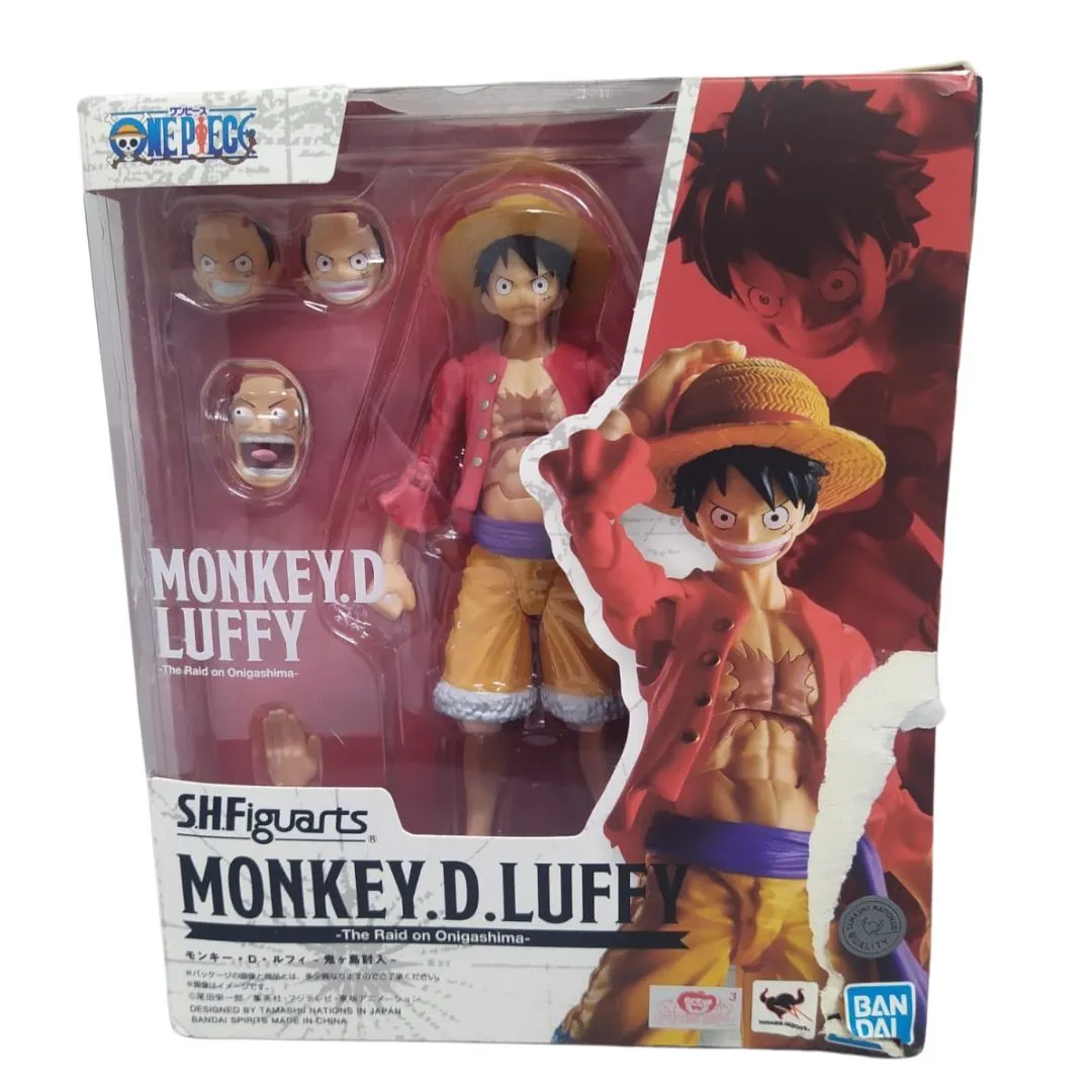 One Piece Luffy Onigashima S.H.Figuarts Figure by Bandai
