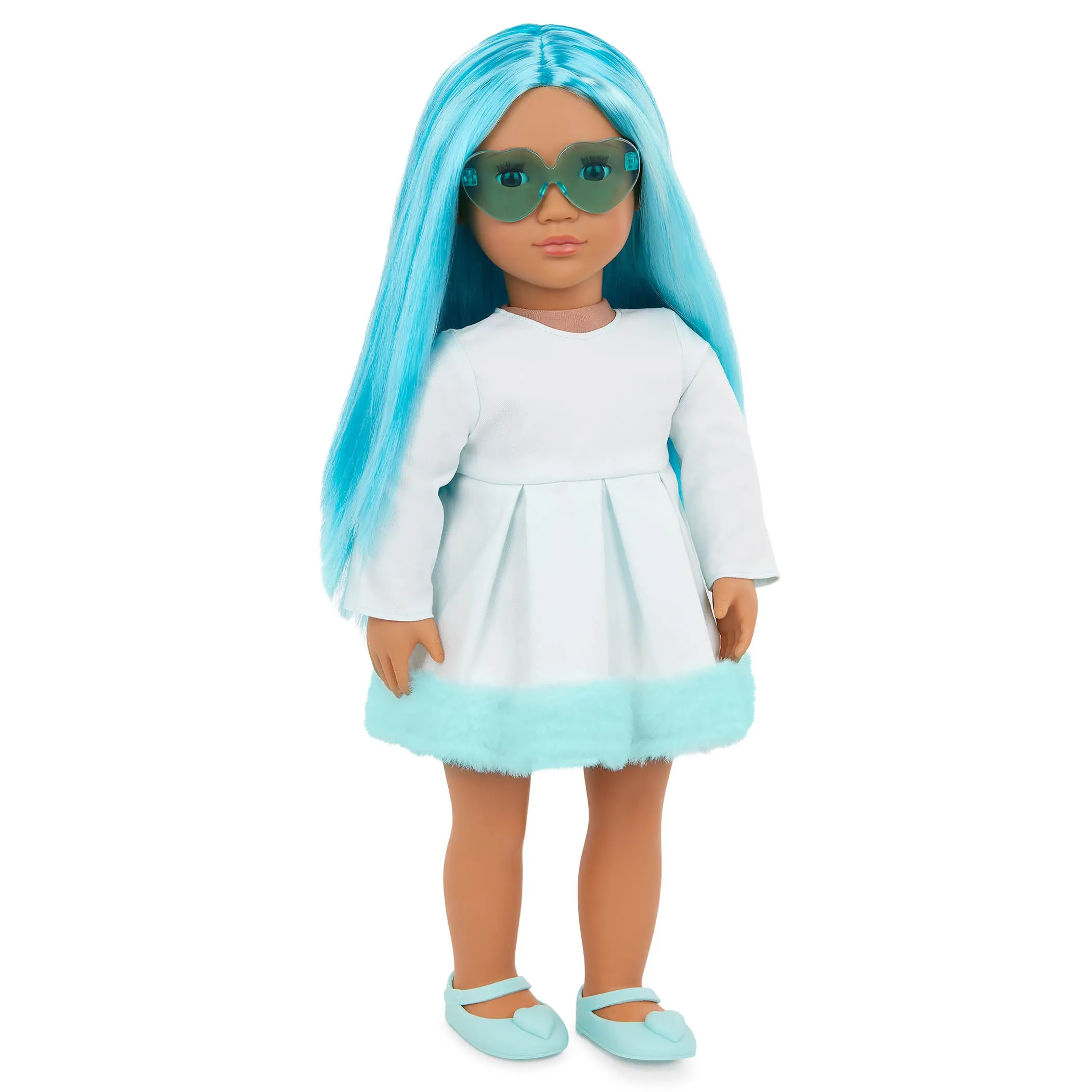 Our Generation 18 Inch Regular Doll With Multicoloured Hair Capri