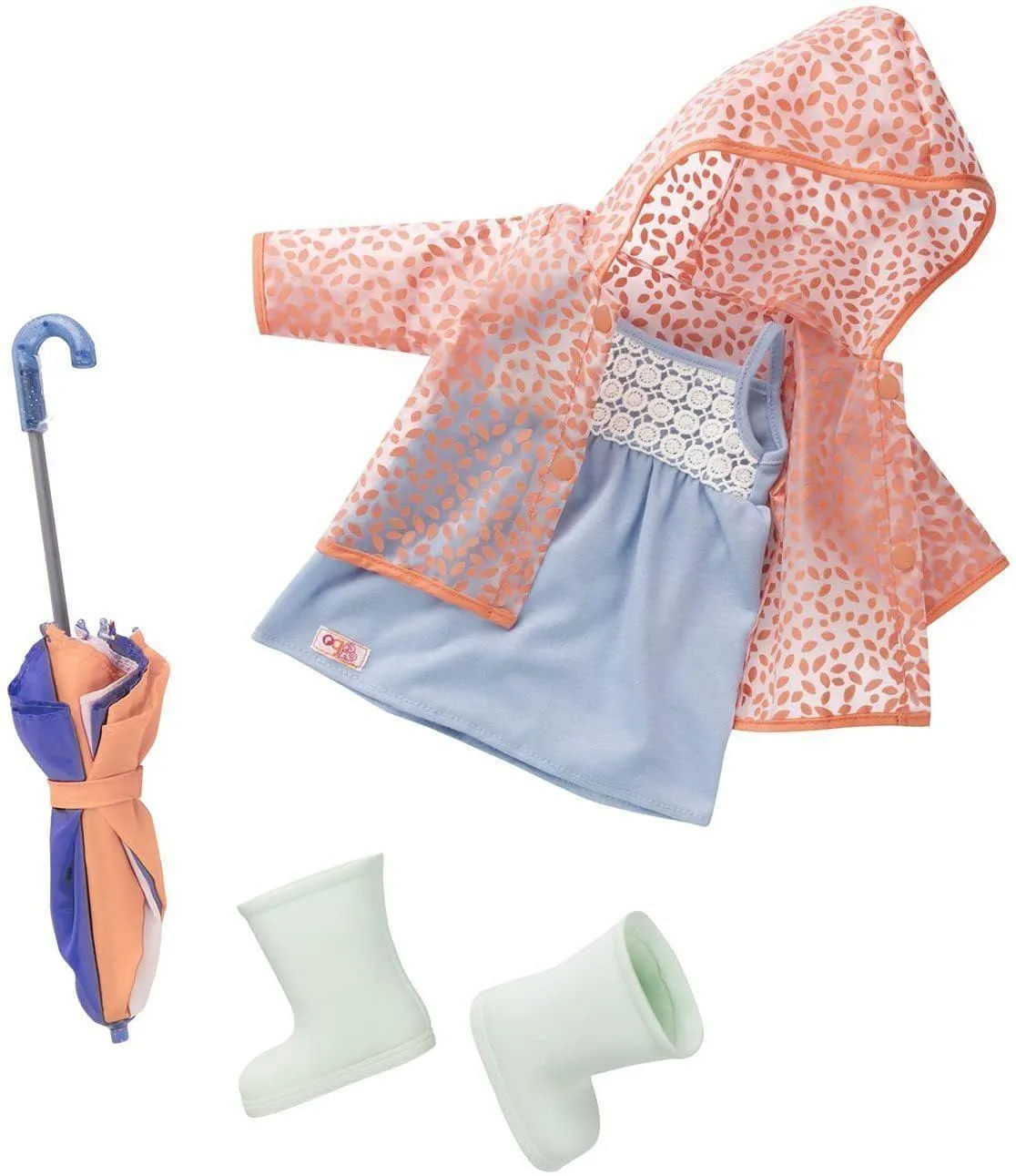 Our Generation Brighten up a Rainy Day Deluxe Outfit BD30295Z