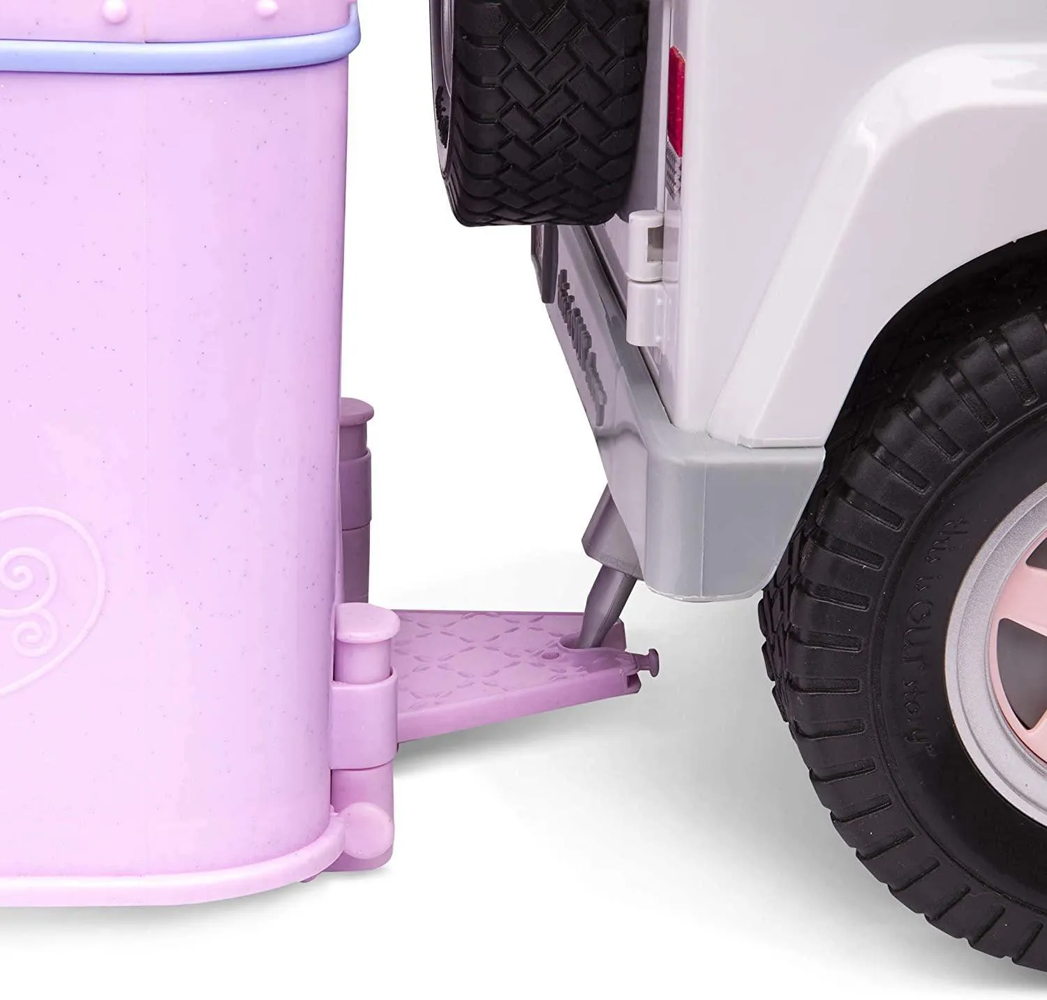 Our Generation Dolls Pink Caravan Playset