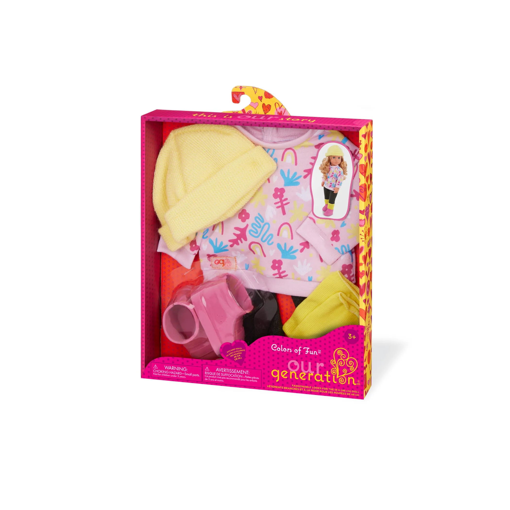 Our Generation Regular Outfit - Colors of Fun