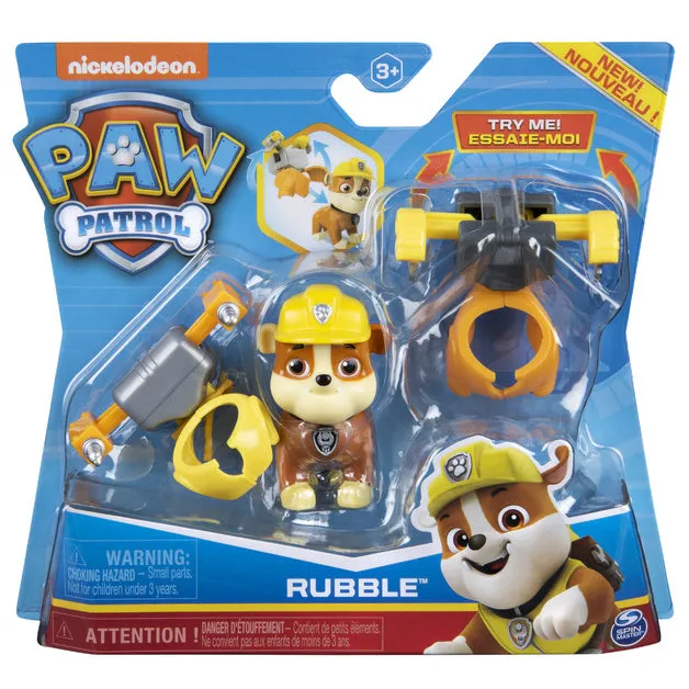 PAW Patrol Action Pack Pup Rubble With Backpacks
