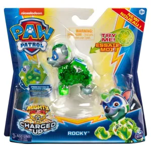 PAW Patrol Hero Action Pup Charged Up Rocky