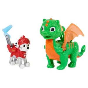 PAW Patrol Knights Rescue Hero Pups Marshall And Dragon Jade