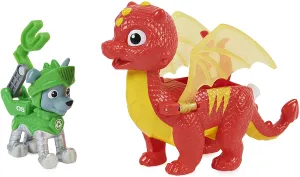 PAW Patrol Knights Rescue Hero Pups Rocky And Dragon Flame