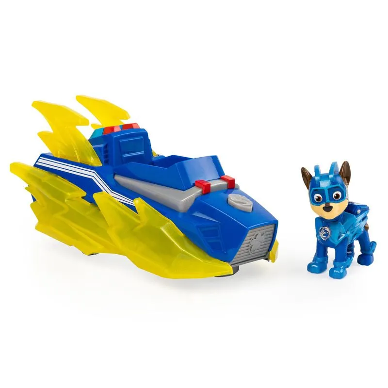 PAW Patrol Mighty Pups Charged Up Themed Vehicle Chase Deluxe Vehicle